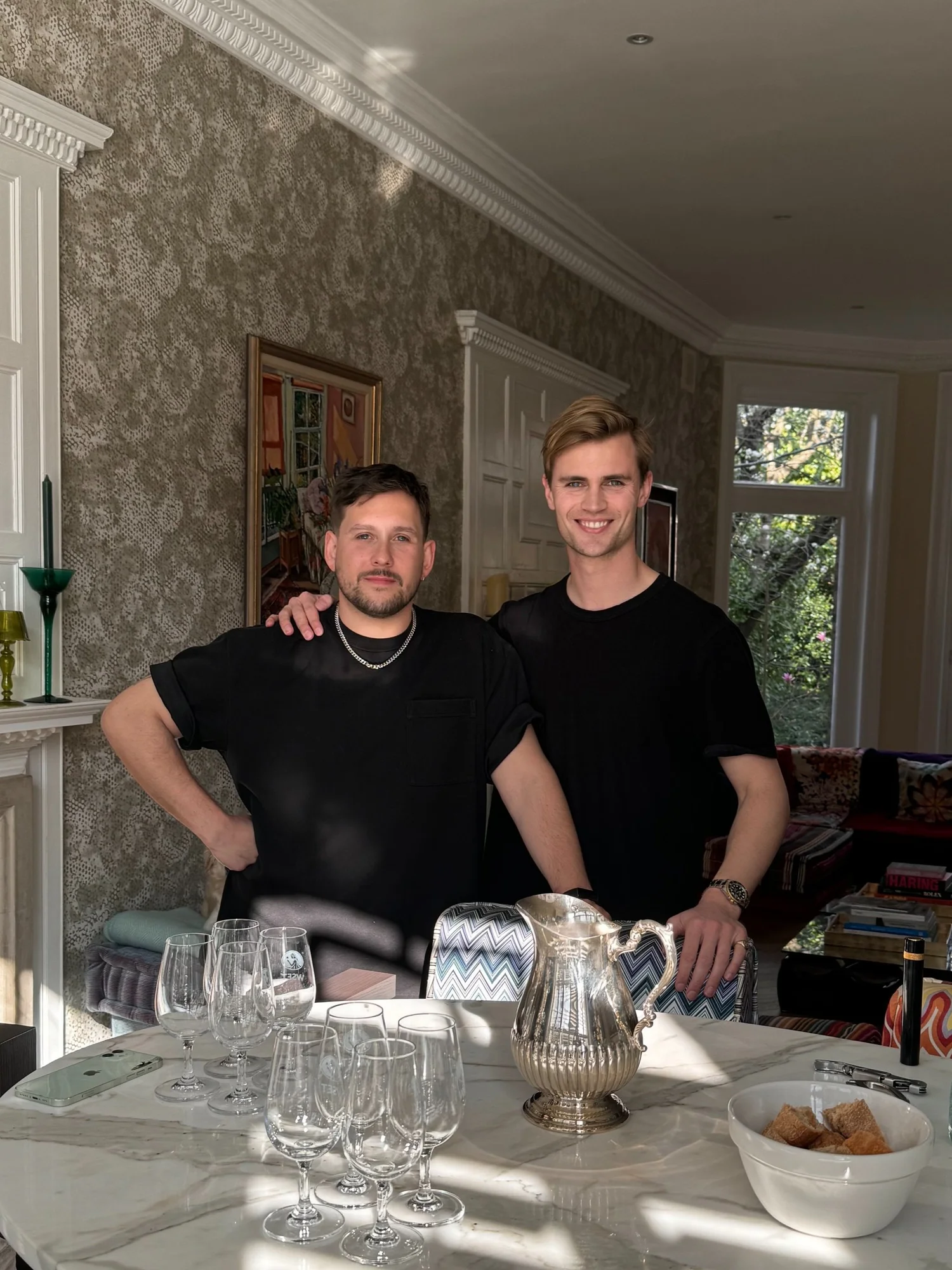 Daniel Daly and Samuel Harwood, co-founders of Promised Cask