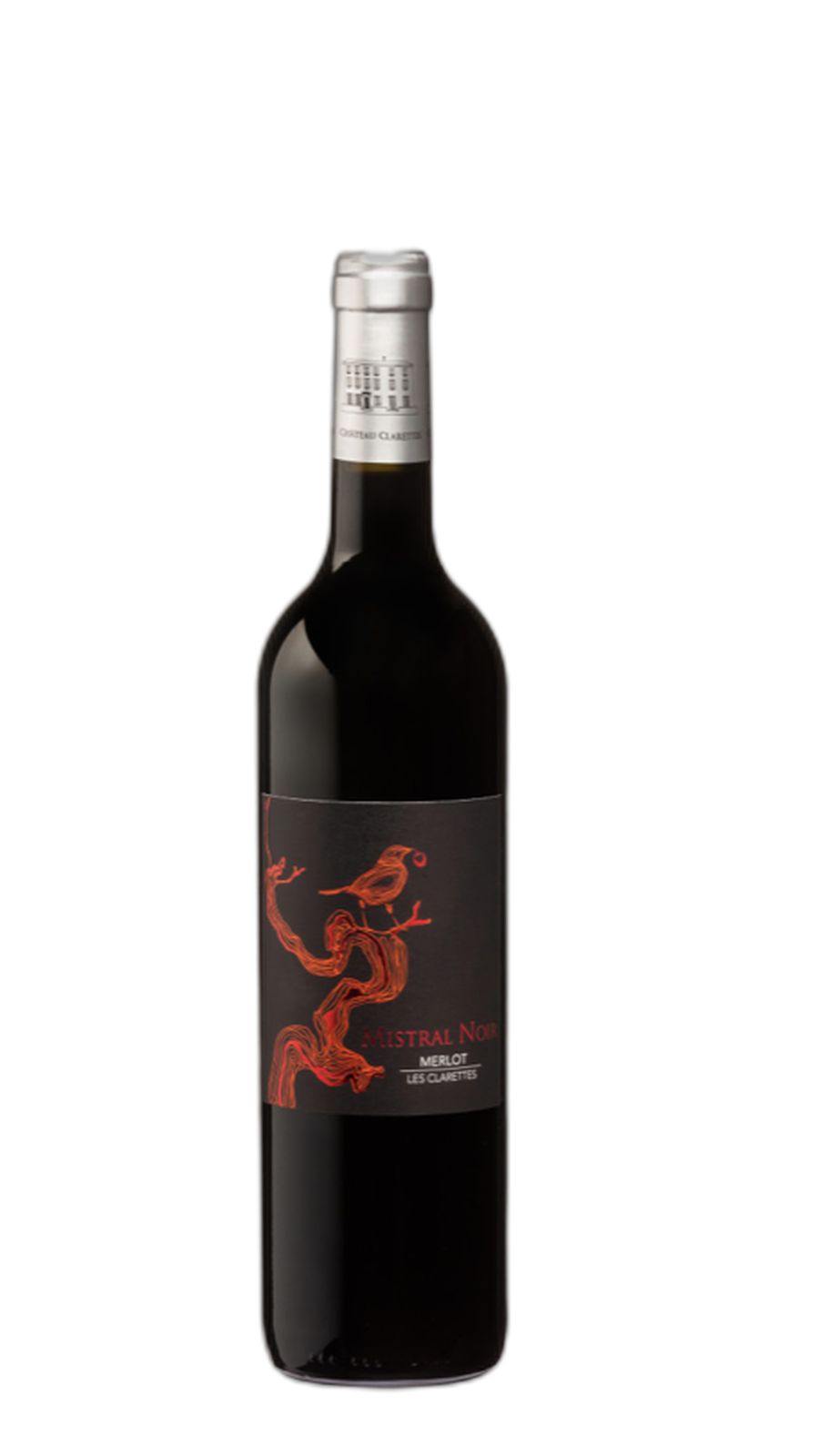 Château Clairettes, Mistral Noir, 2019 bottle