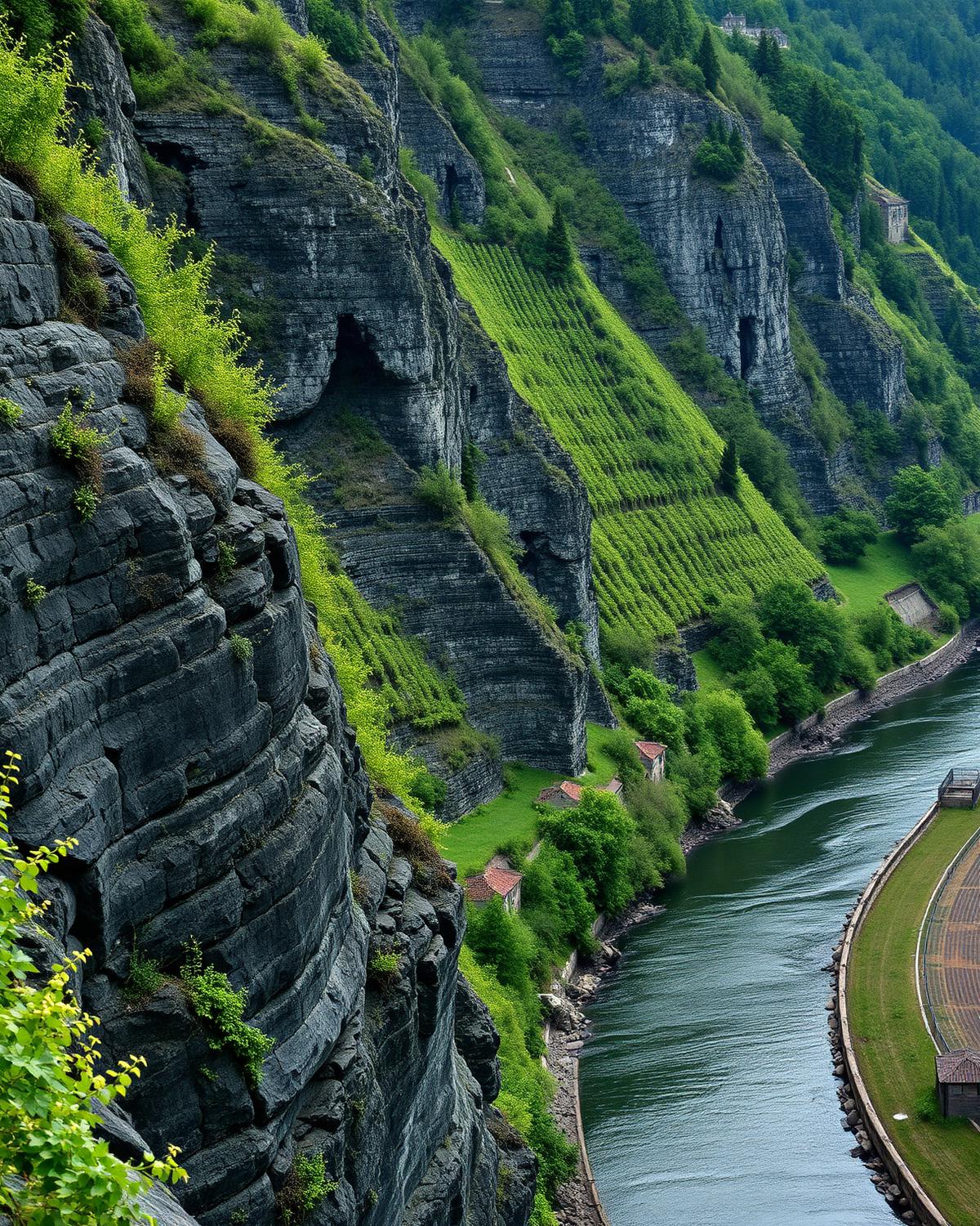 Vineyards of the family growers we import from in Germany